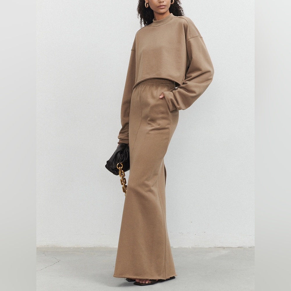 Commense Tan Maxi Dress